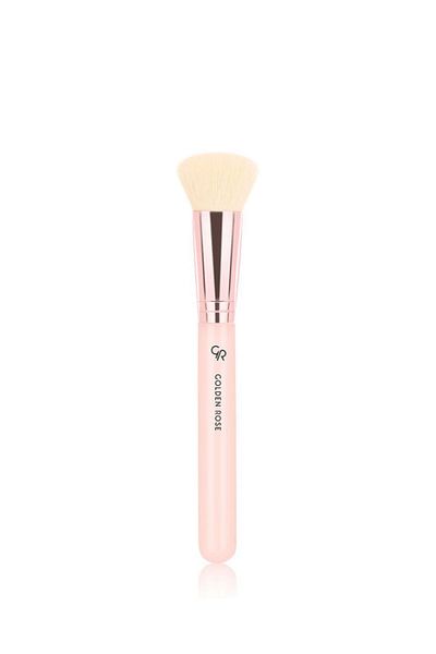 Golden Rose Nude Precision Face Brush-Pudră Perie
