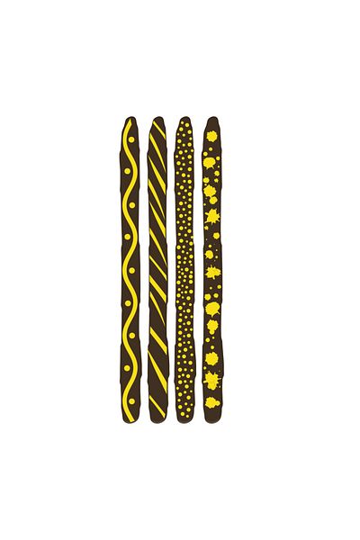 Dr. Gusto Gusto Decor Chocolate Long Stick