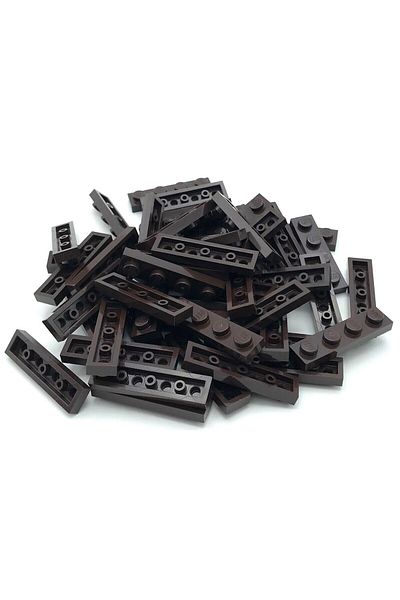 LEGO Original Moc Custom Accessory Creator Plate 1 X 4 Flat Brick Dark Brown 4 Pieces Will Be Sent