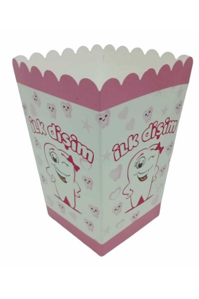 Doğumgünü Marketim Wheat Party Pink Corn Box 8 Pieces
