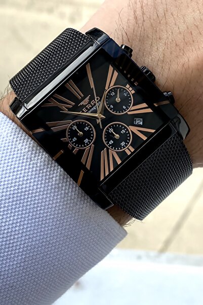 FERRO Orijinal Erkek Kol Saati Seti Bileklik Hediyeli Sevgiliye Hediye