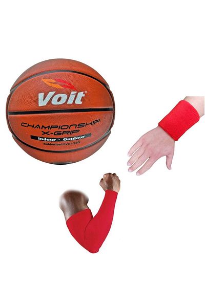 Voit Xgrip Professional Μπάλα Μπάσκετ Μέγεθος 6 + Μπάλα Μπάσκετ + Αθλητικό Πετσέτα Καρπό