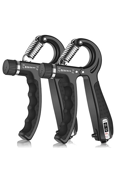 ULTIO Arc de mână original de cea mai recentă calitate, 60 kg - 5 kg, reglabil, 1 bucată, întăritor muscular pentru încheietura mâinii.