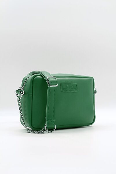NOTHING Green Mini Chain Strap Women's Shoulder and Crossbody Bag - Leo