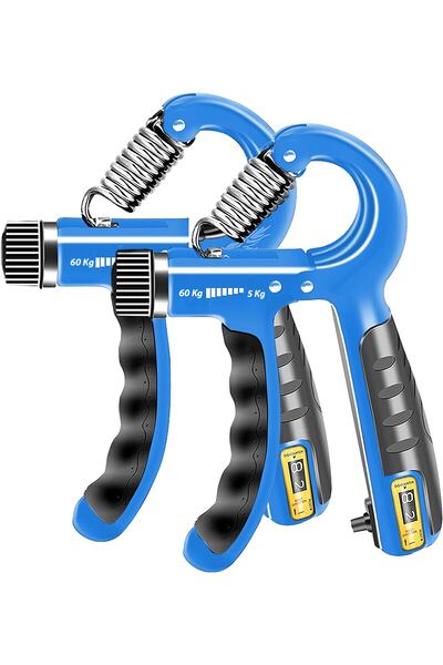 ULTIO أحدث جودة أصلية لزنبرك اليد 60 كجم - 5 كجم قابل للتعديل قطعة واحدة لتقو...