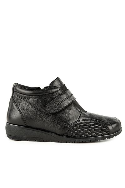 Muya Orthopedix Wizard Genuine Leather Bone Protrusion Hallux and Heel Spur Padded Velcro Zippered Women