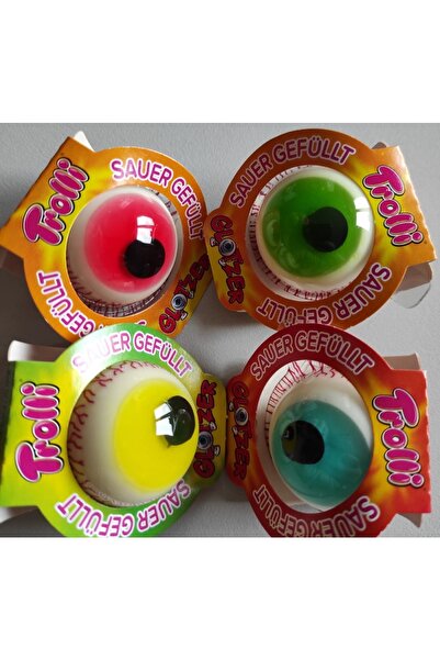 BİNE Trolli Glotzer 4 Adet Göz Jelibon Şekerleme 75 gr
