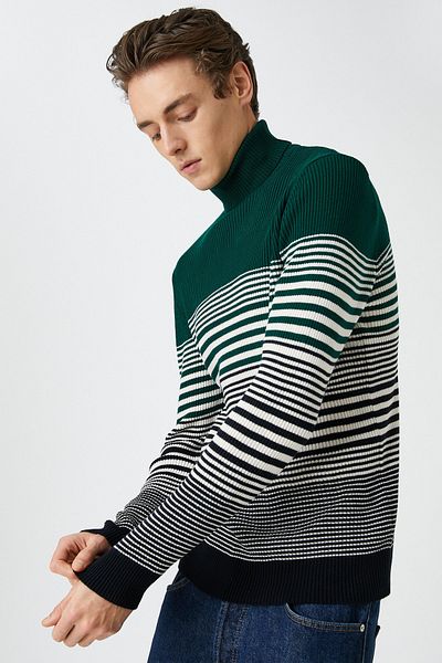 Koton Pullover - Grün - Regular Fit