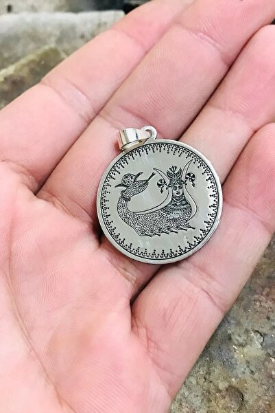 design albatros jewelry Şahmeran Gümüş Kolye