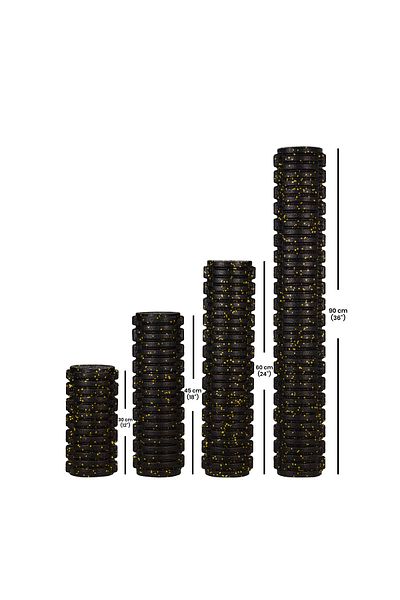 Actifoam Trigger Point Foam Roller Serrated Massage Roller Pilates Roller Yoga Exercise Recovery 60 Cm