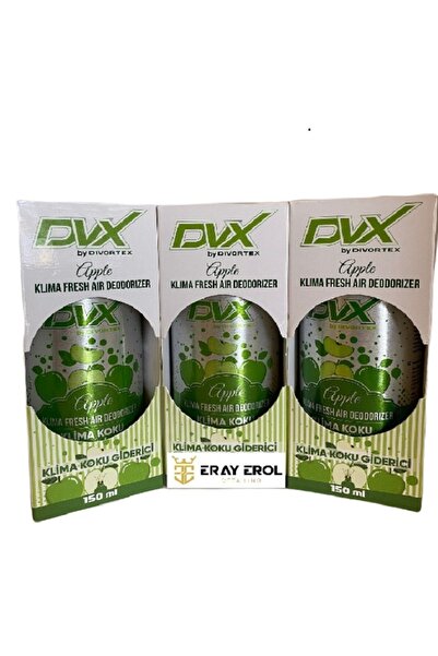 Divortex Dvx Klima Bombası Kötü Koku Giderici Tazeleyici Yenileyici 3 Adet 150 Ml