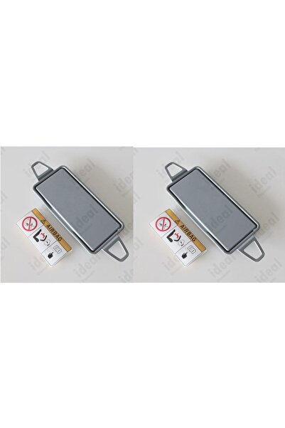 İDEAL OTOMOTİV Mercedes W212 W204 Güneşlik Ayna Çerçevesi Ve Kapağı 2 Adet (A...