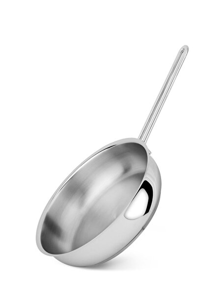Lines Oscar Metal Handle Steel Pan - 28 Cm