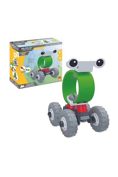 Roy Toy مجموعة ألعاب الضفدع DIY المكونة من 22 قطعة للأطفال من سن 3 سنوات فما فوق