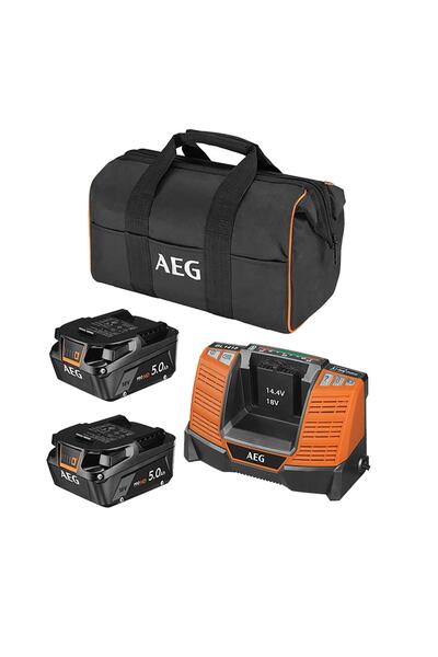 AEG Set Ll 1850shd Akü 5ah + Şarj Aleti Paket - T4935478945