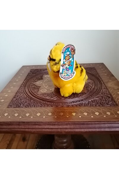 DAKIN TOYS Peluş Garfield Sarı Siyah Çizgili Kedi Asık Suratlı Yumuşak Dolgulu Oyuncak Kore Malı