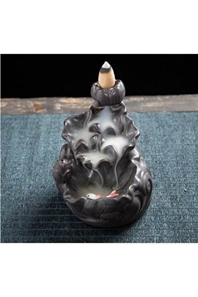 hediyeconcepti Şelale Tütsü Brülör Seramik Backflow Tütsü Tutucu Duman Geri A...