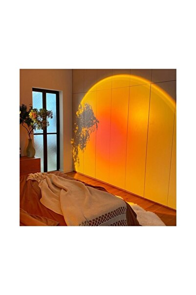 Realx Gün Batımı Efektli Fotoğraf Çekim Işığı / Sunset Lamp / Projeksiyon Lambası