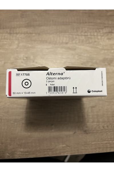 Coloplast Ostomi Taban Plakası Kulakçıksız 5 Adet-17705 Opak (sadece Adaptör)...