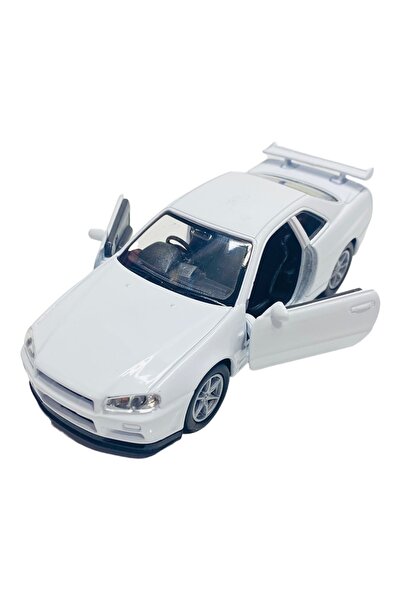 tmtoysandmore نيسان سكاي لاين جي تي آر (r34) موديل معدني أصلي 1:36