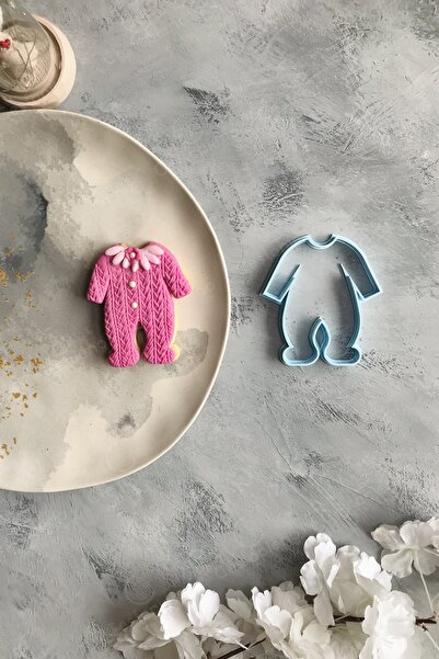 CESTOPİENO قالب عجينة وزرة زرقاء / قالب كوكي