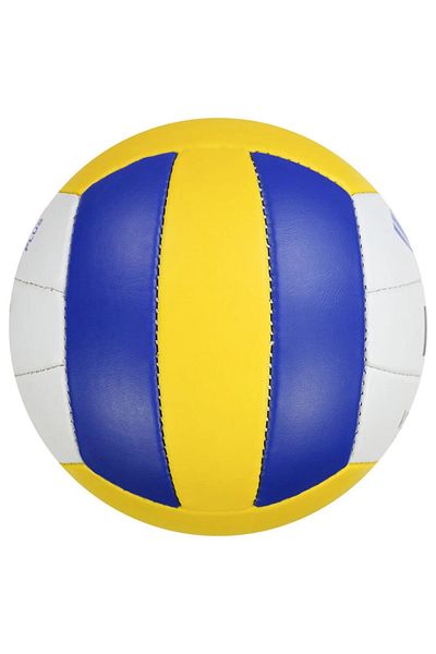 Voit Vb2000 Plus Stitched No 5 Volleyball Ball Yellow - Blue