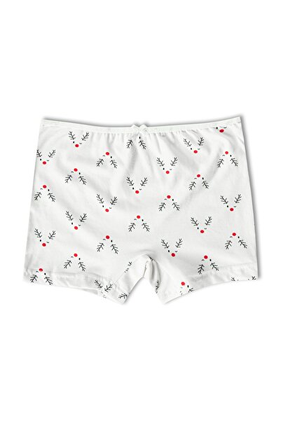 HNX Κοριτσίστικο μποξεράκι 6 συσκευασιών με βαμβακερό τύπωμα