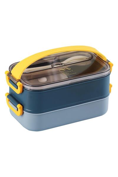 Vagonlife Bento Lunch Box New Generation Lunch Box for Office-School - Soup Bowl Model - Stainless Steel