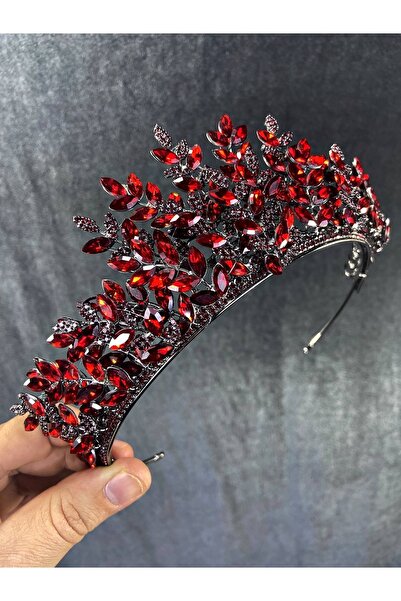 Bride Aksesuar Dünyası Coroană de mireasă și henna tridimensională model Seze...