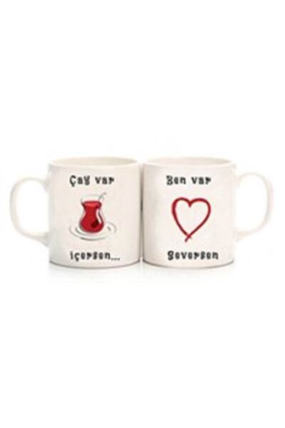 sıradışıhediyem أكواب Love Dear Couple (سيتم إرسال قطعتين)