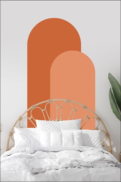 Piksel Grafik Αυτοκόλλητο τοίχου Bohemian Blocks 2 τεμαχίων