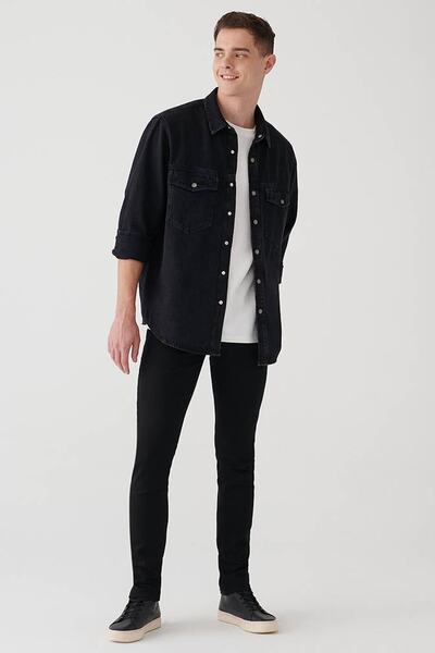 Mavi Ανδρικό παντελόνι James 90s Black Jean 0042435211