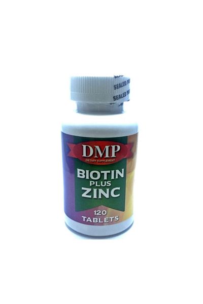 DMP Biotin Plus Zinc 120 Tablets Biotin