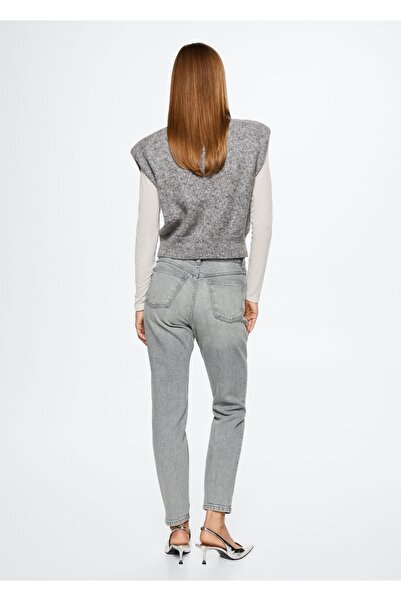 MANGO Woman Mom Comfort Yüksek Bel Jean