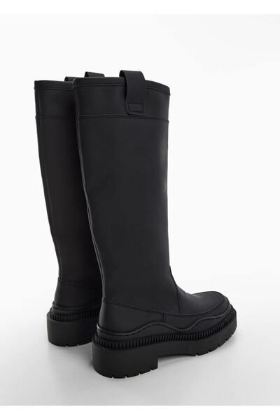 MANGO Woman Platform Tabanlı Uzun Çizme