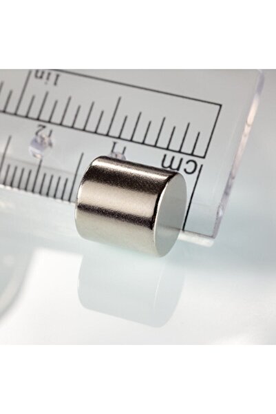 Dünya Magnet Silindir Neodyum Mıknatıs, Süper Güçlü, 10x10 Mm