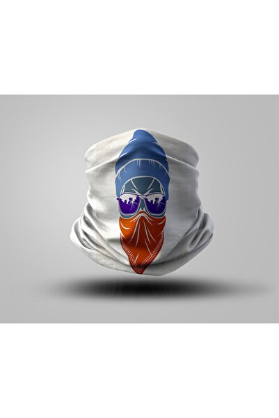 Buffalo Biker Buff Mask Neck Collar Outdoor Neck Collar Unisex Bandana Pack of 5