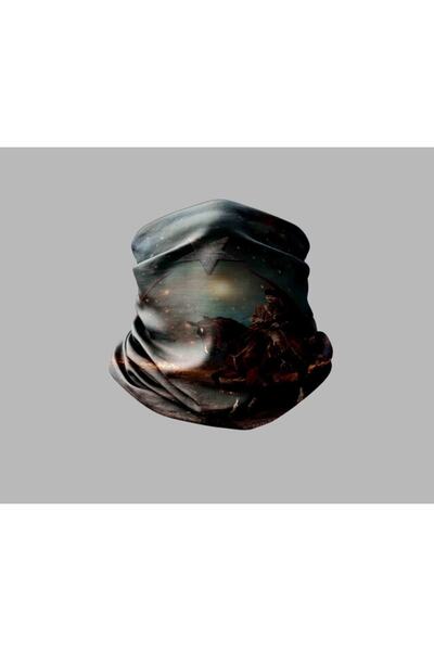 Buffalo Biker Buff Mask Neck Collar Outdoor Neck Collar Unisex Bandana Pack of 5