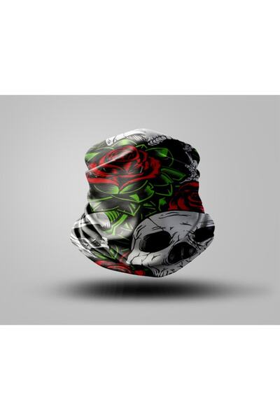 Buffalo Biker Buff Mask Neck Collar Outdoor Neck Collar Unisex Bandana Pack of 5