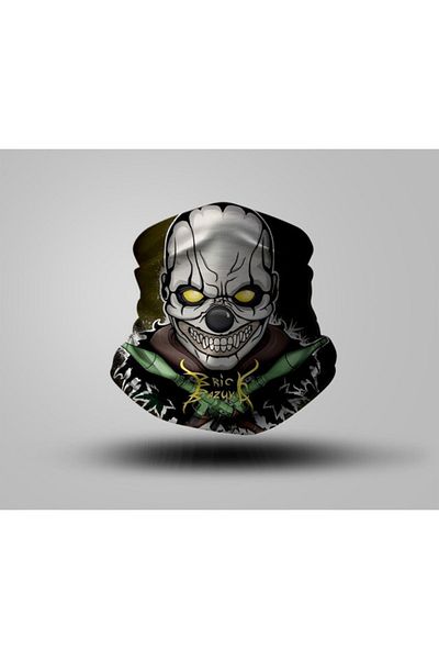 Buffalo Biker Buff Mask Neck Collar Outdoor Neck Collar Unisex Bandana Pack of 5