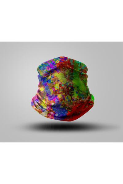 Buffalo Biker Buff Mask Neck Collar Outdoor Neck Collar Unisex Bandana Pack of 5