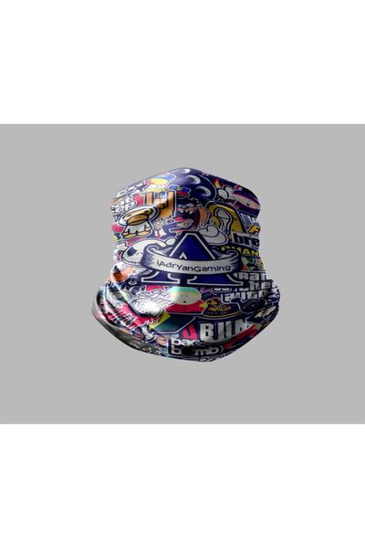 Buffalo Мотоциклістська маска-шарф Outdoor Шарф Unisex Бандана 5-пакет