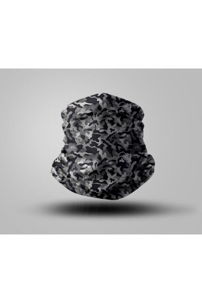 Buffalo طوق رقبة على شكل قناع راكب الدراجة النارية للجنسين، عبوة من 5 قطع