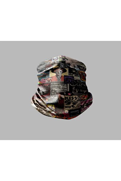 Buffalo Biker Buff Mask Neck Collar Outdoor Neck Collar Unisex Bandana Pack of 5