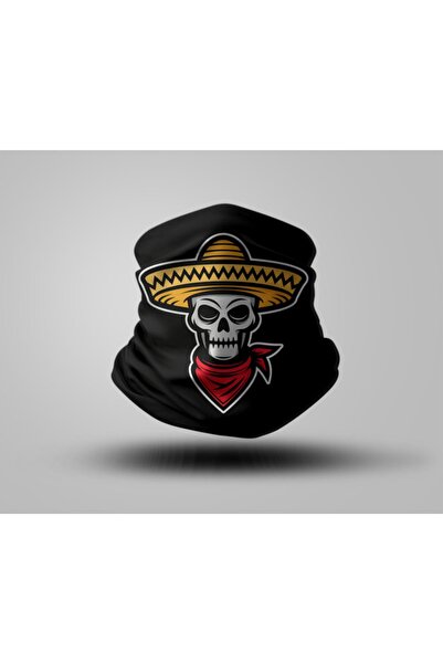 Buffalo Biker Buff Mask Neck Collar Outdoor Neck Collar Unisex Bandana Pack of 5