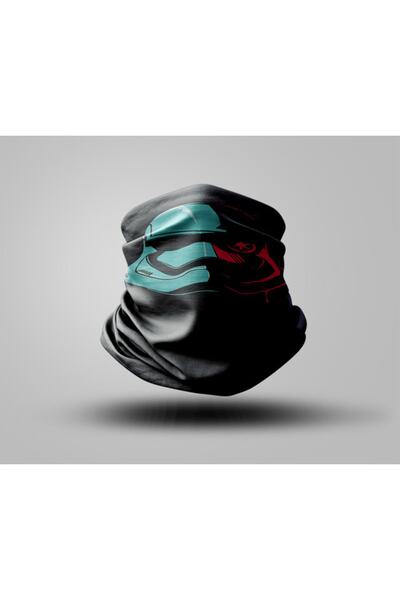 Buffalo Biker Buff Mask Neck Collar Outdoor Neck Collar Unisex Bandana Pack of 5