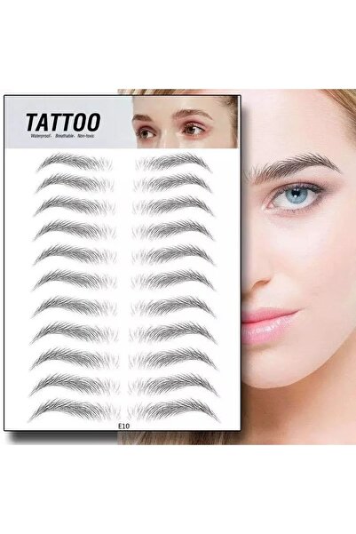 2K قطعتان من وشم الحواجب الطبيعي المقاوم للماء