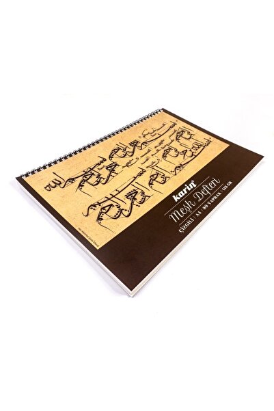 Karin دفتر ملاحظات مخطط 115 جرام. ورق A4 80 ورقة