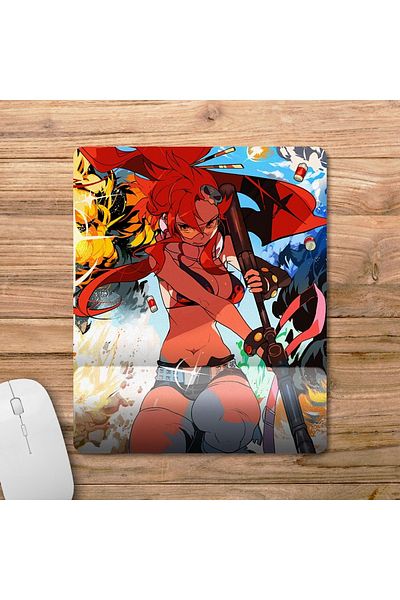 Pixxa نموذج لوحة ماوس دعم المعصم Tengen Toppa Gurren Lagann - 1