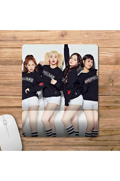 Pixxa موديل لوحة ماوس Momoland مع مسند للمعصم - 1